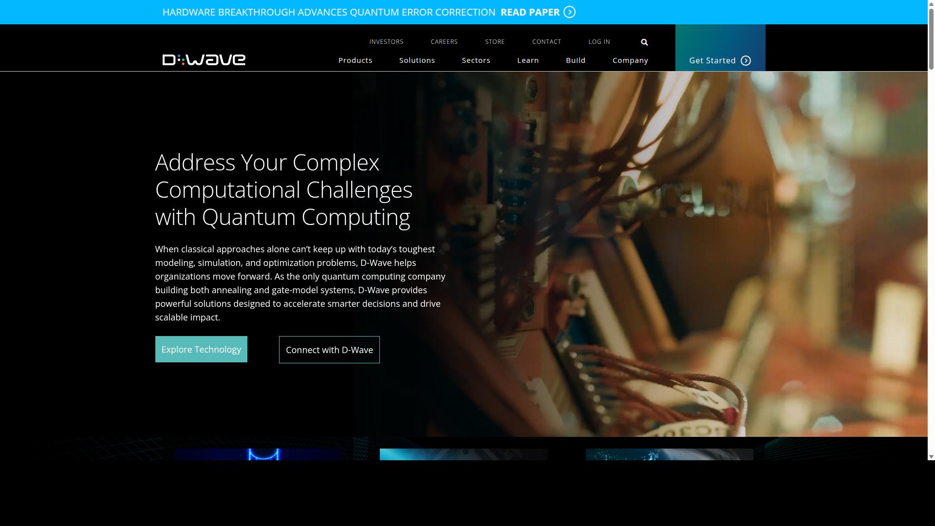 D-Wave Quantum website